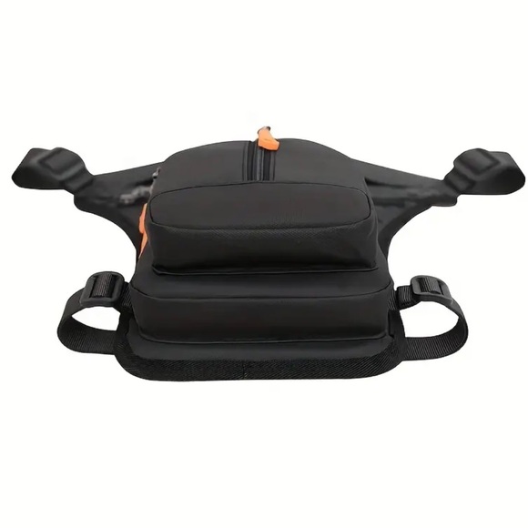 Tactical Waist and Leg Bag - Multi-Pocket - Black - Picture 4 of 8